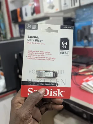 San Disk Usb 3.0 64gb Ultra Flash Drive