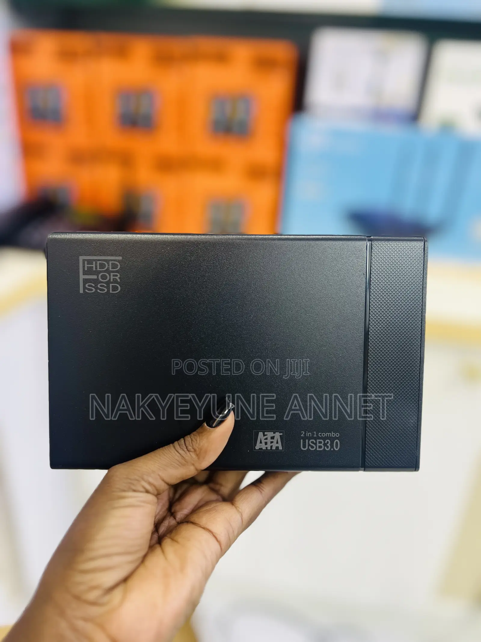 2 in 1 3.5 HDD-2.5 HDD -SSD Enclosure