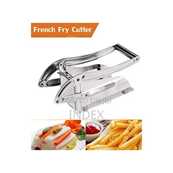 Stainless Steel Potato Chopper - Silver