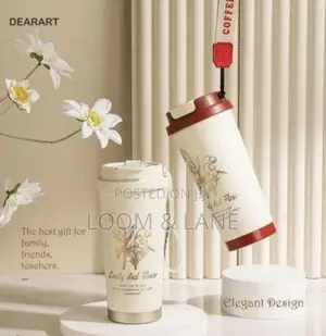 Stainless Steel Travel Mug With Temperature Display