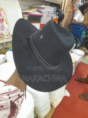 Its Black Cowboy Hat