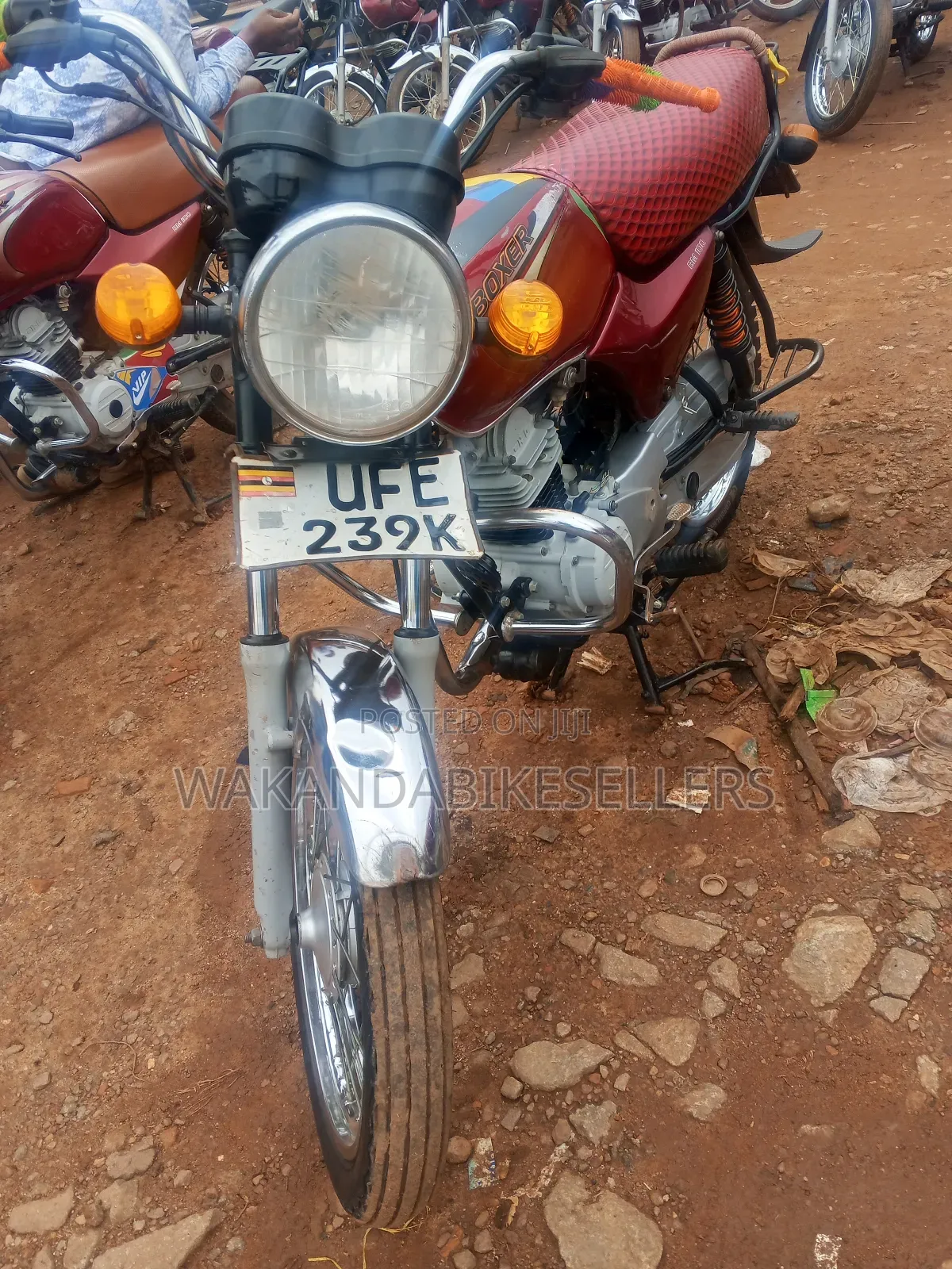 Bajaj Boxer 100 2023 Red