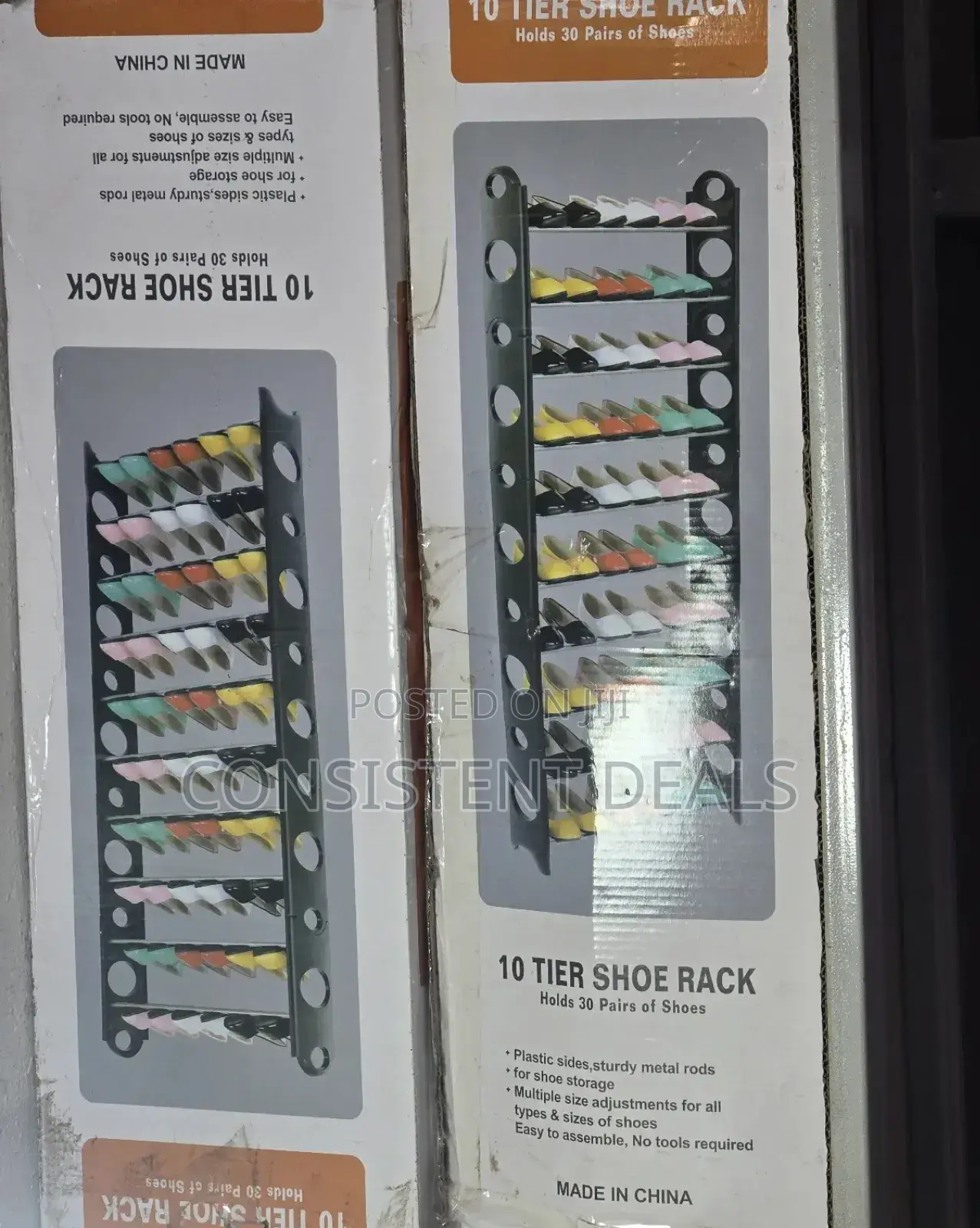 10 Tier Shoe Rack