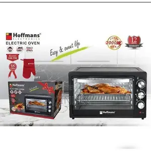 Hoffmans 55l/ 55 Liters Electric Oven With Rotisserie Hm-785 - Black