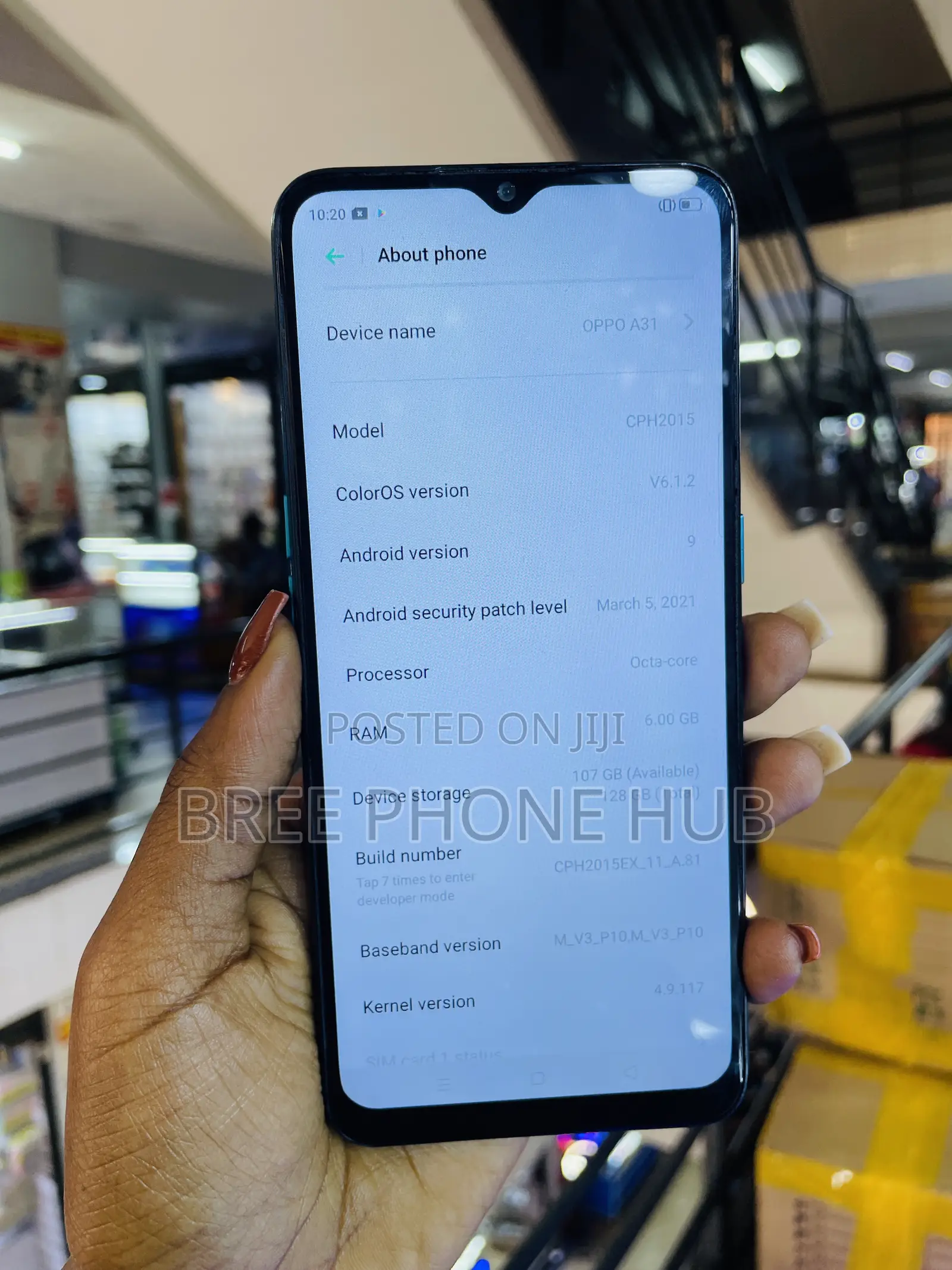 Oppo A31 128 GB Blue
