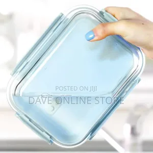 Leak-Proof Oven Safe Glass Food Containers - 680ml - 3 Pack. Set