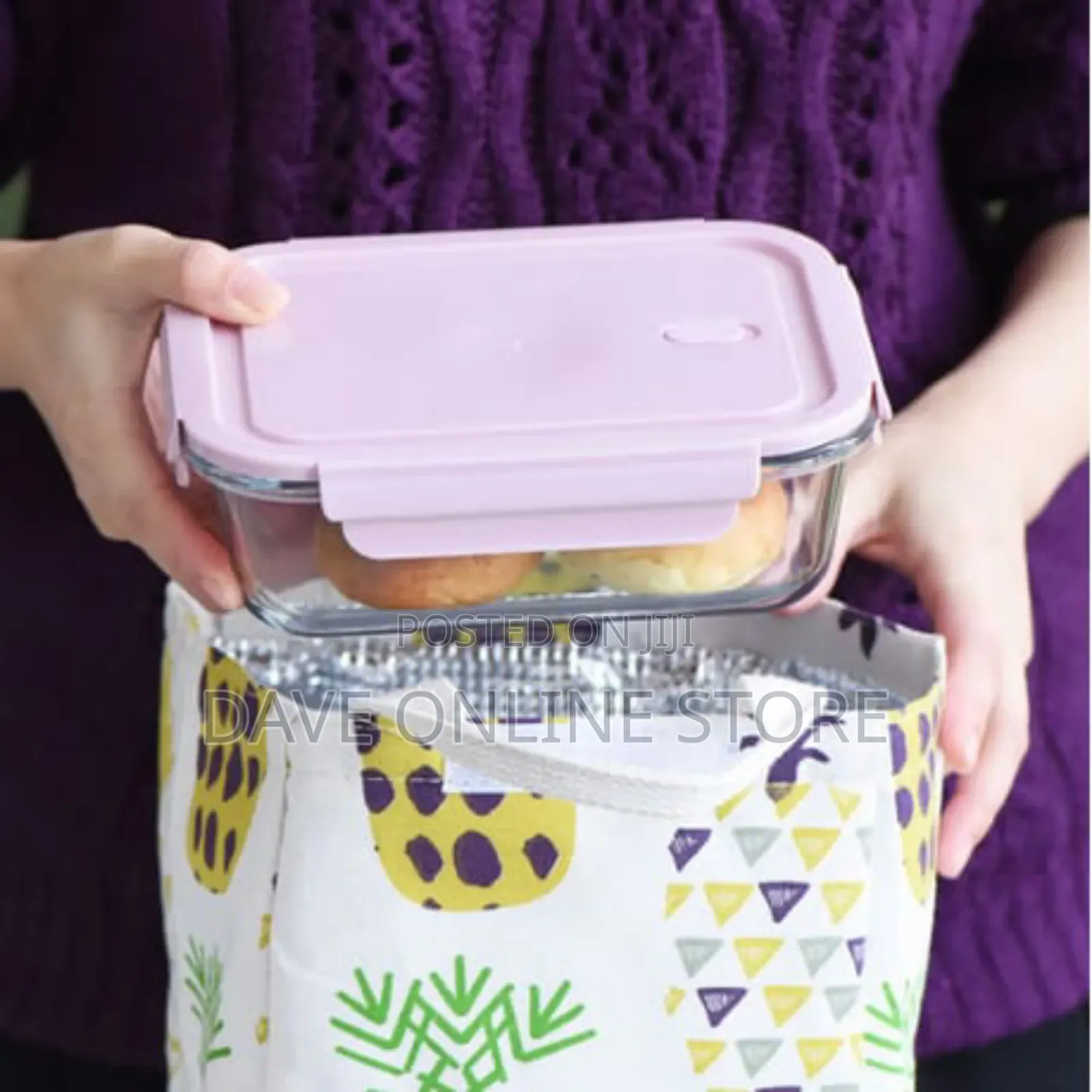 Leak-Proof Oven Safe Glass Food Containers - 680ml - 3 Pack. Set