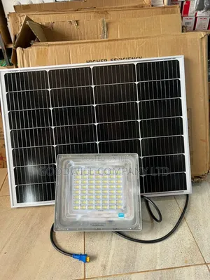 400w Blue Carbon Solar Flood Light