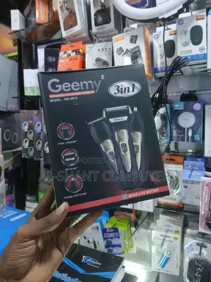 Geemy Rechargeable Shaver and Trimmer Set