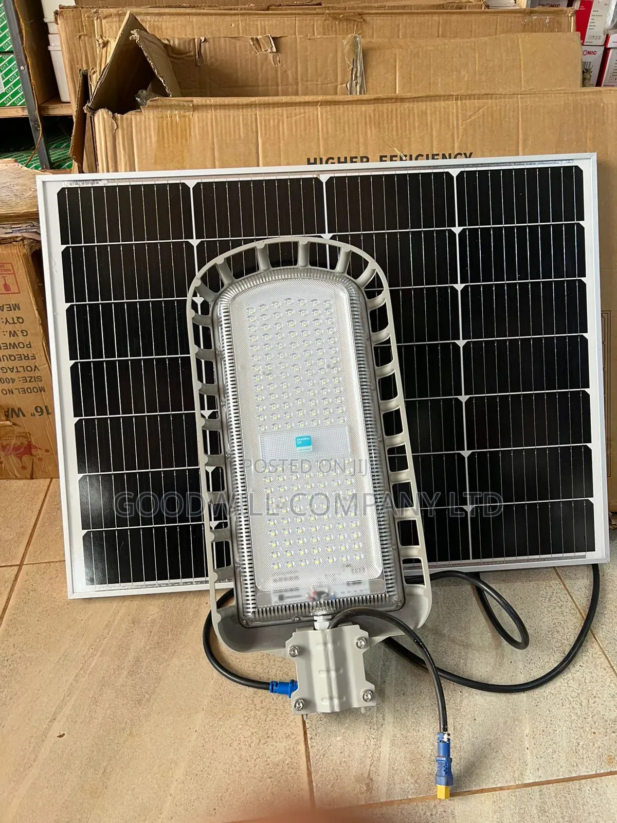 1.0 Blue Carbon Solar Street Light