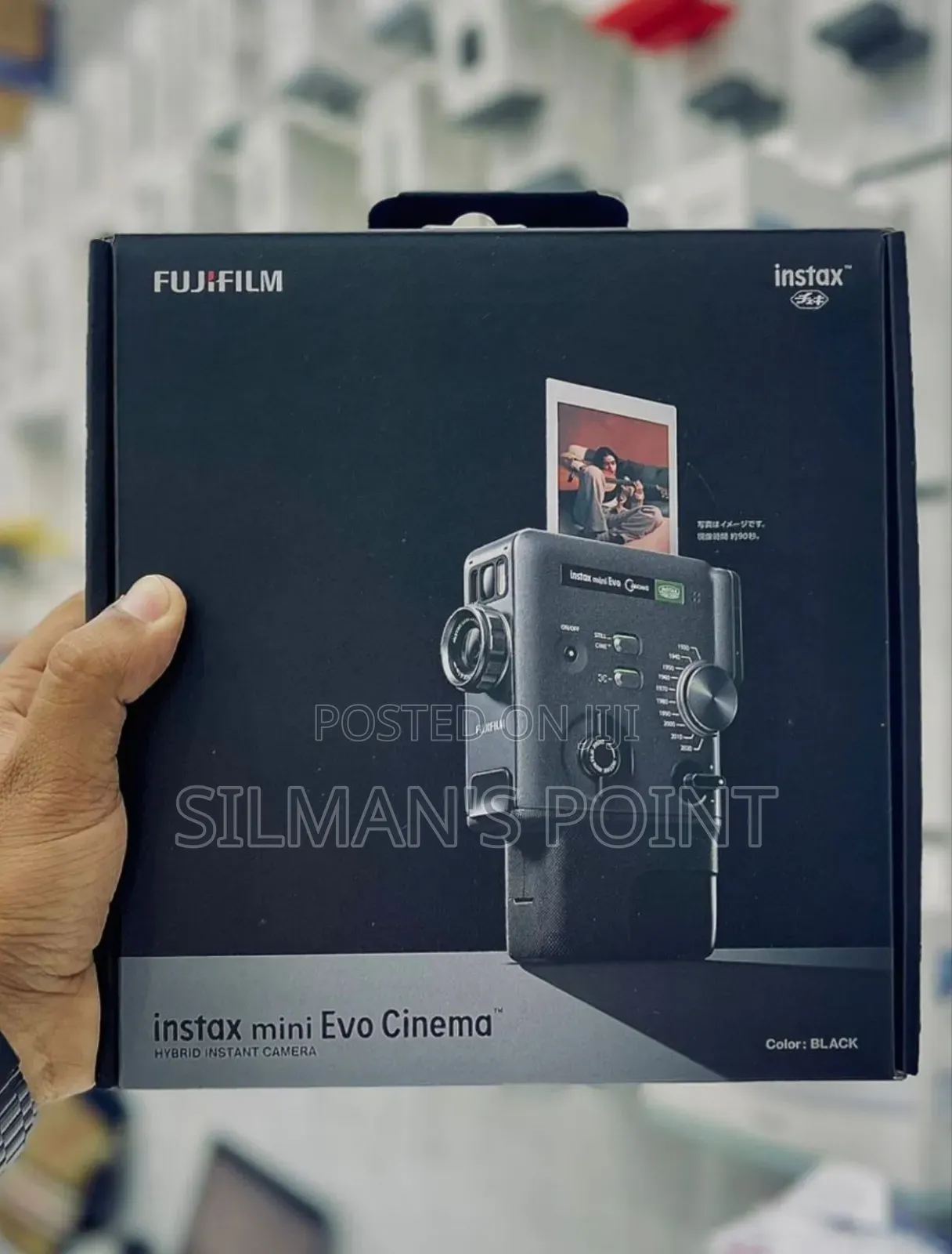 Instax Mini Evo Cinema Black