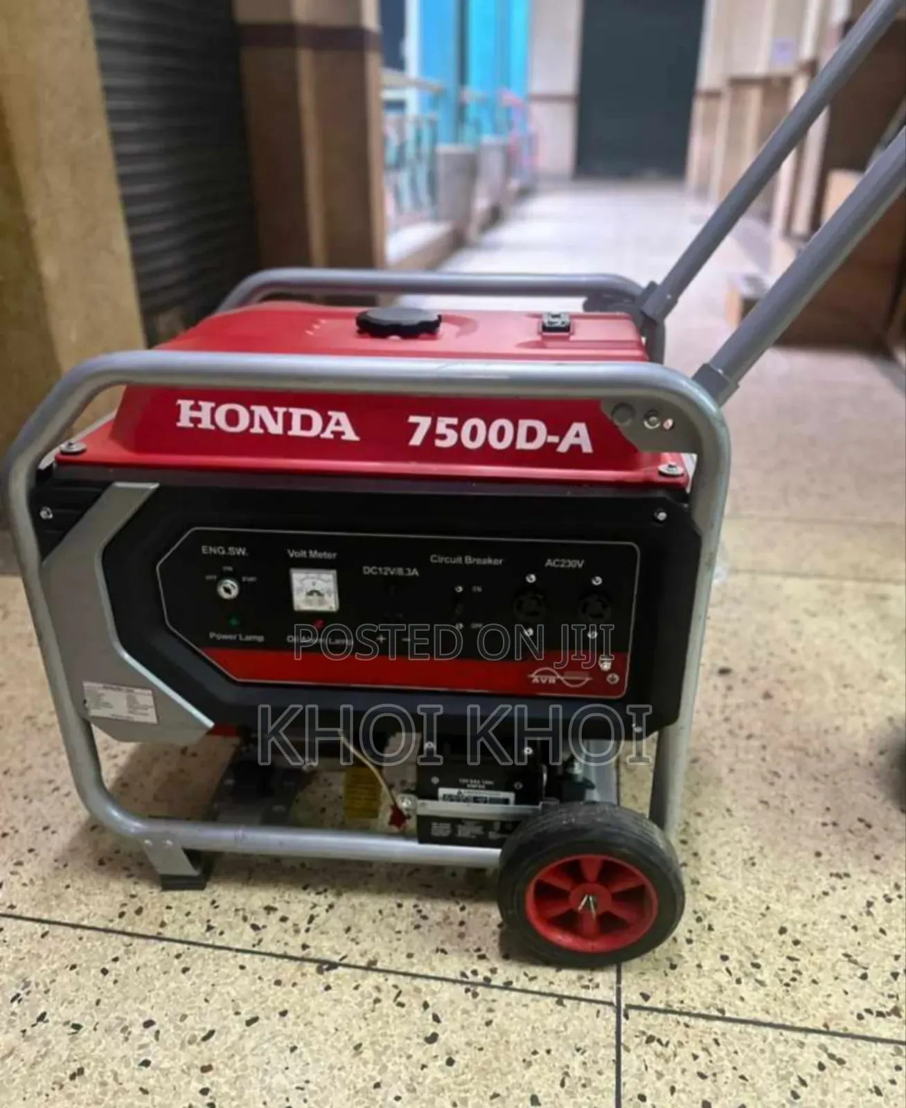 Generator Honda 7.5kva Keystart