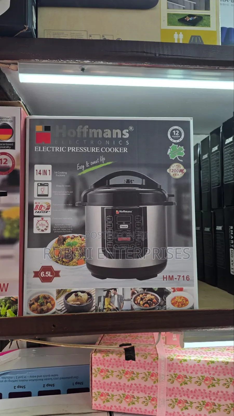 Electric Pressure Cooker 14 in 1 ~ Hm 716
