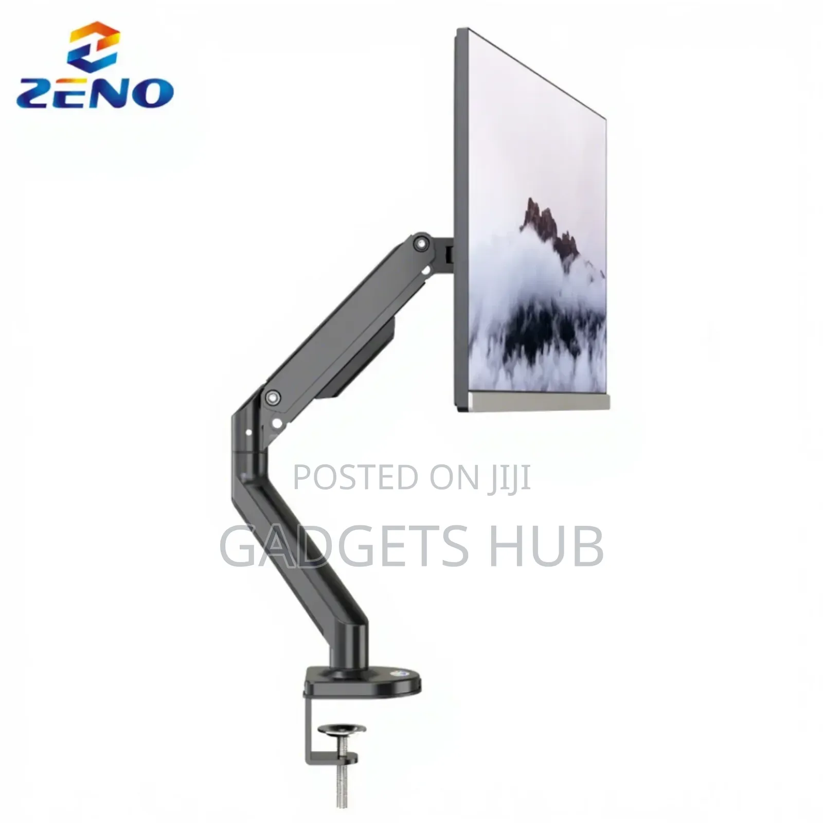 Single Arm Spring Tension Desktop Monitor Stand