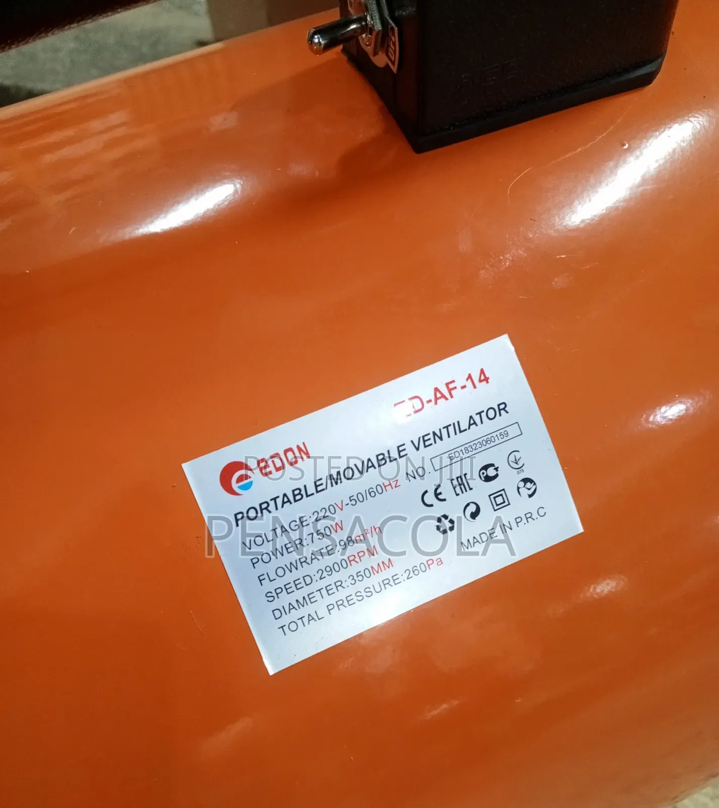 Industrial Extractor Fan 14"