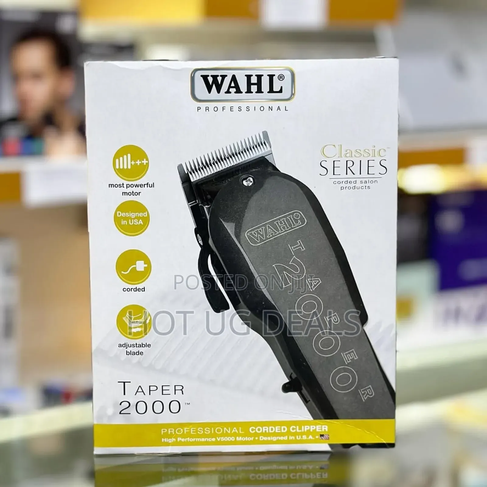 Wahl Heavy Duty Taper 2000 Classic Series Professional Clipper-grey