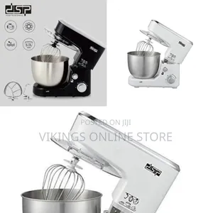 DSP Powerful Stand Mixer With Stainless Steel Bowl - Multicolor