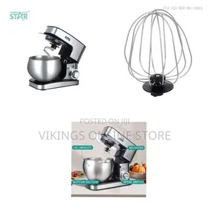 Winningstar Professional High-Performance Stand Mixer - Silver