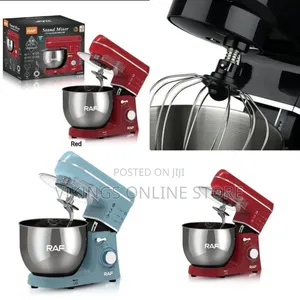 Raf Professional High-Capacity Kitchen Stand Mixer - Multicolor