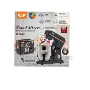 Raf High-Performance Stand Mixer (R.6615) With Large Capacity Bowl