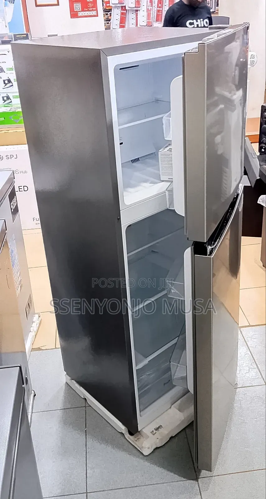 Hisense 266l 2-Door Top Freezer Refrigerator – Frost Free, Silver