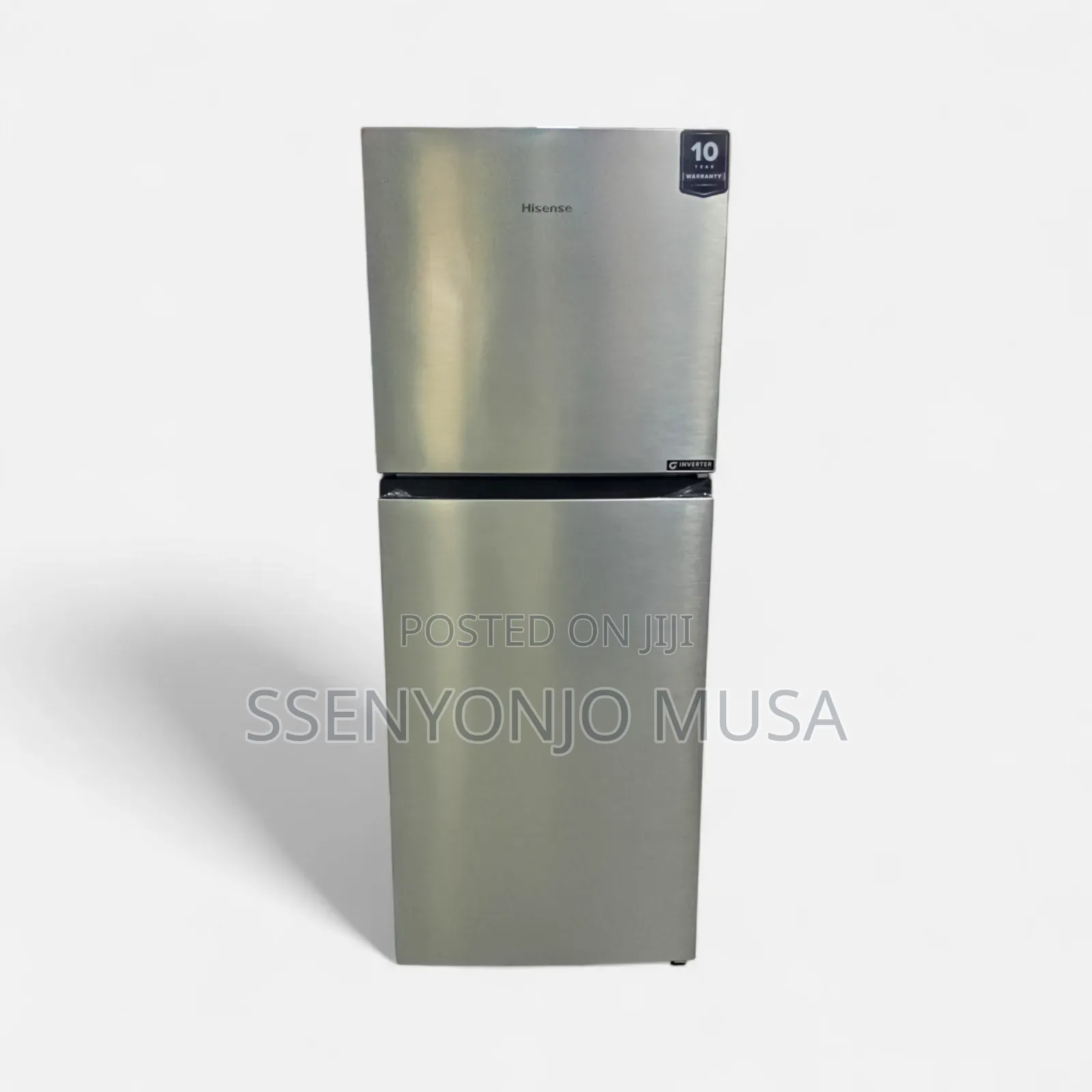 Hisense 266l 2-Door Top Freezer Refrigerator – Frost Free, Silver