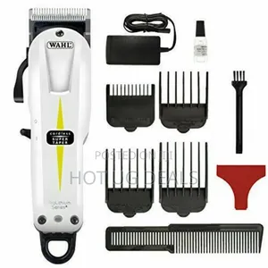 Wahl Rechargeable Cordless Super Taper Clipper-white