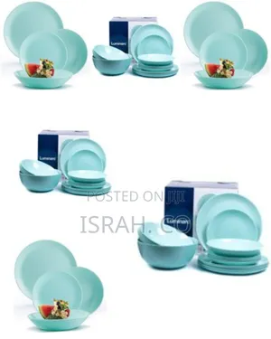Luminarc 19 Piece Luminarc Plates,Side Plates and Bowls Dinner Set,