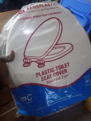 Kensplastic Plastic Toilet Seat Cover,