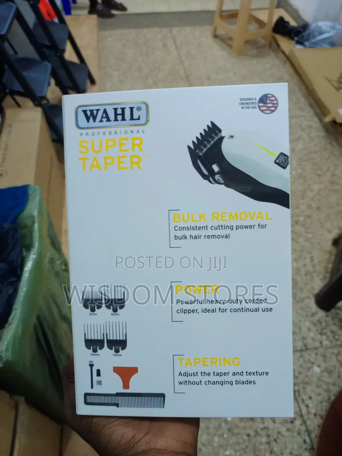 Super Taper Professional Hair Clipper Salon Shaving Machine