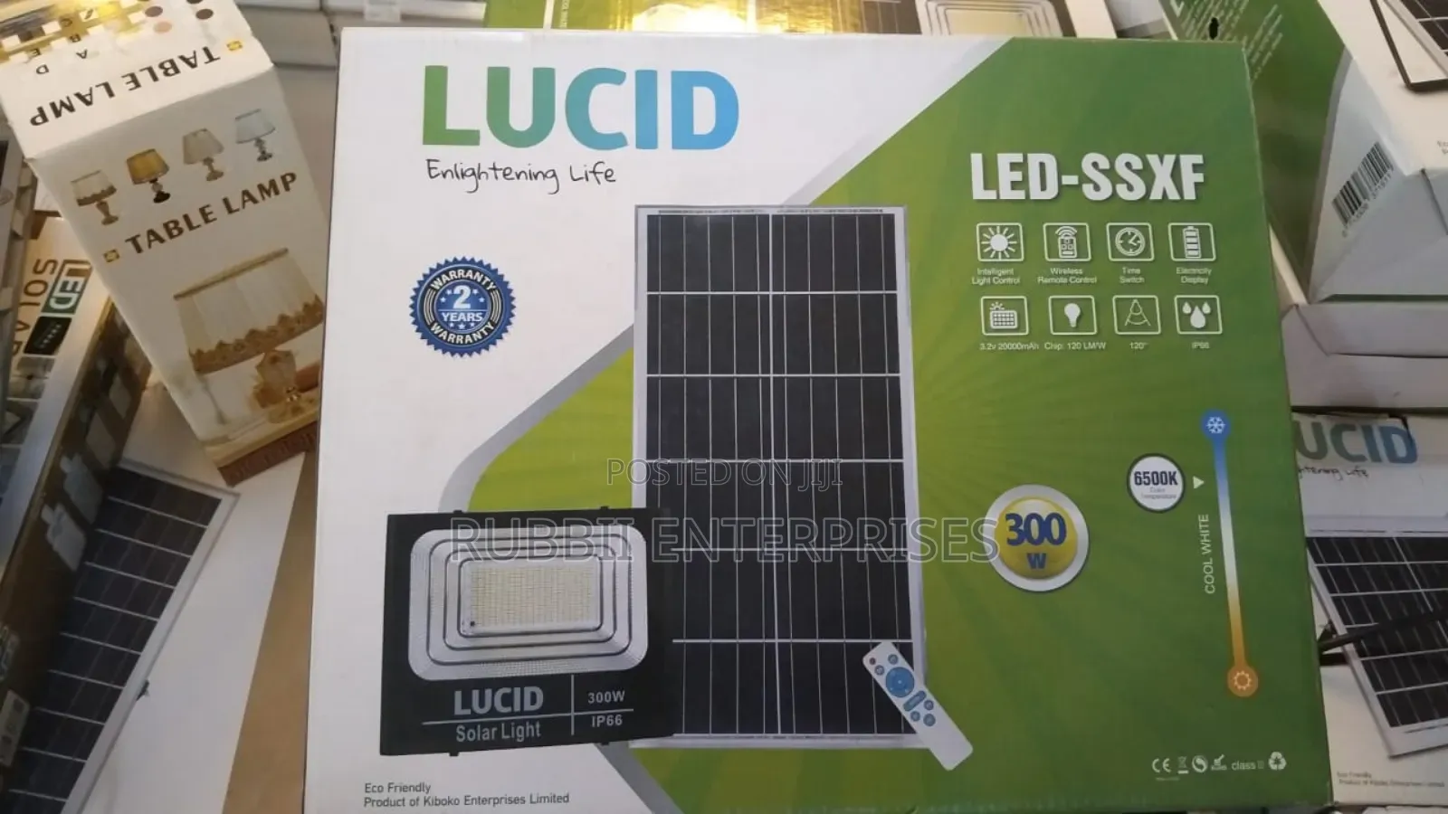 300w Lucid Solar Flood Light