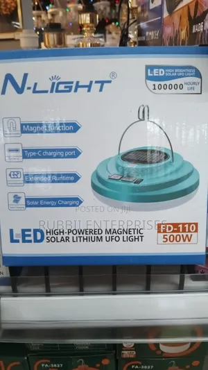 N-Light Fd-110 Solar Ufo Light