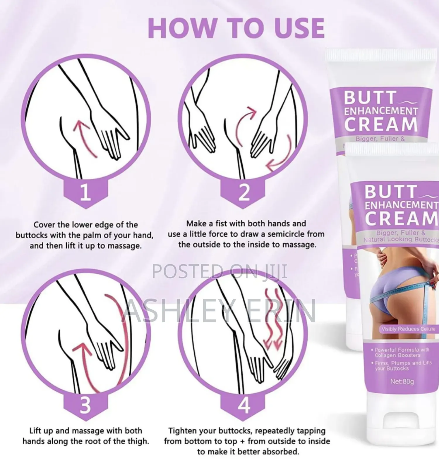 Hudarainbow Brand Butt Enhancement Cream