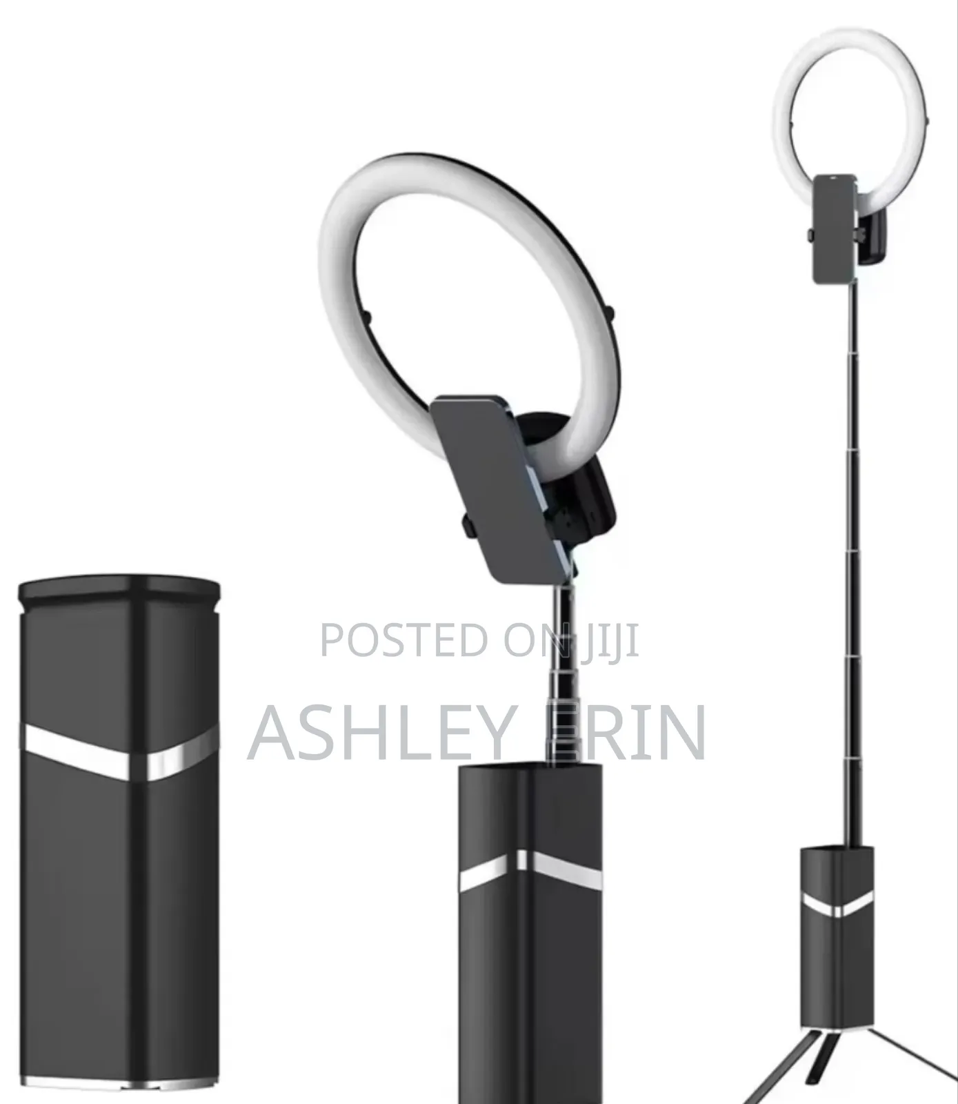 10inch Portable Foldable Rechargeable Ring Light