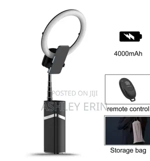 10inch Portable Foldable Rechargeable Ring Light