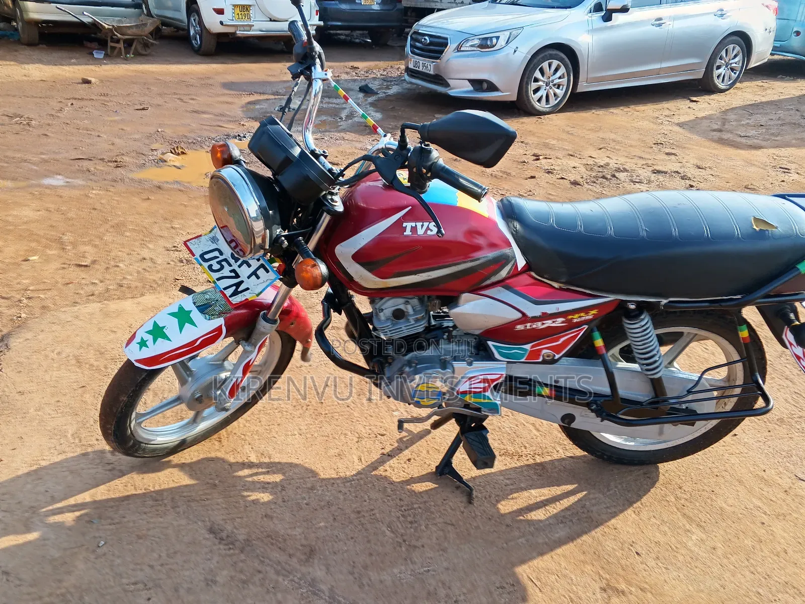 TVS HLX 125 2019 Red