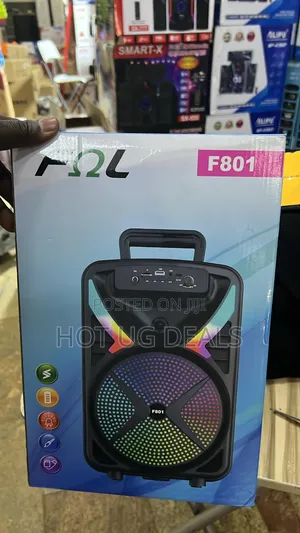 Fql F801 Portable Rechargebale Bluetooth Speaker With Microphone