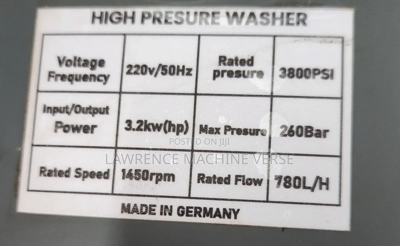 Classic Professional High Pressure Karcher Hd 6/15