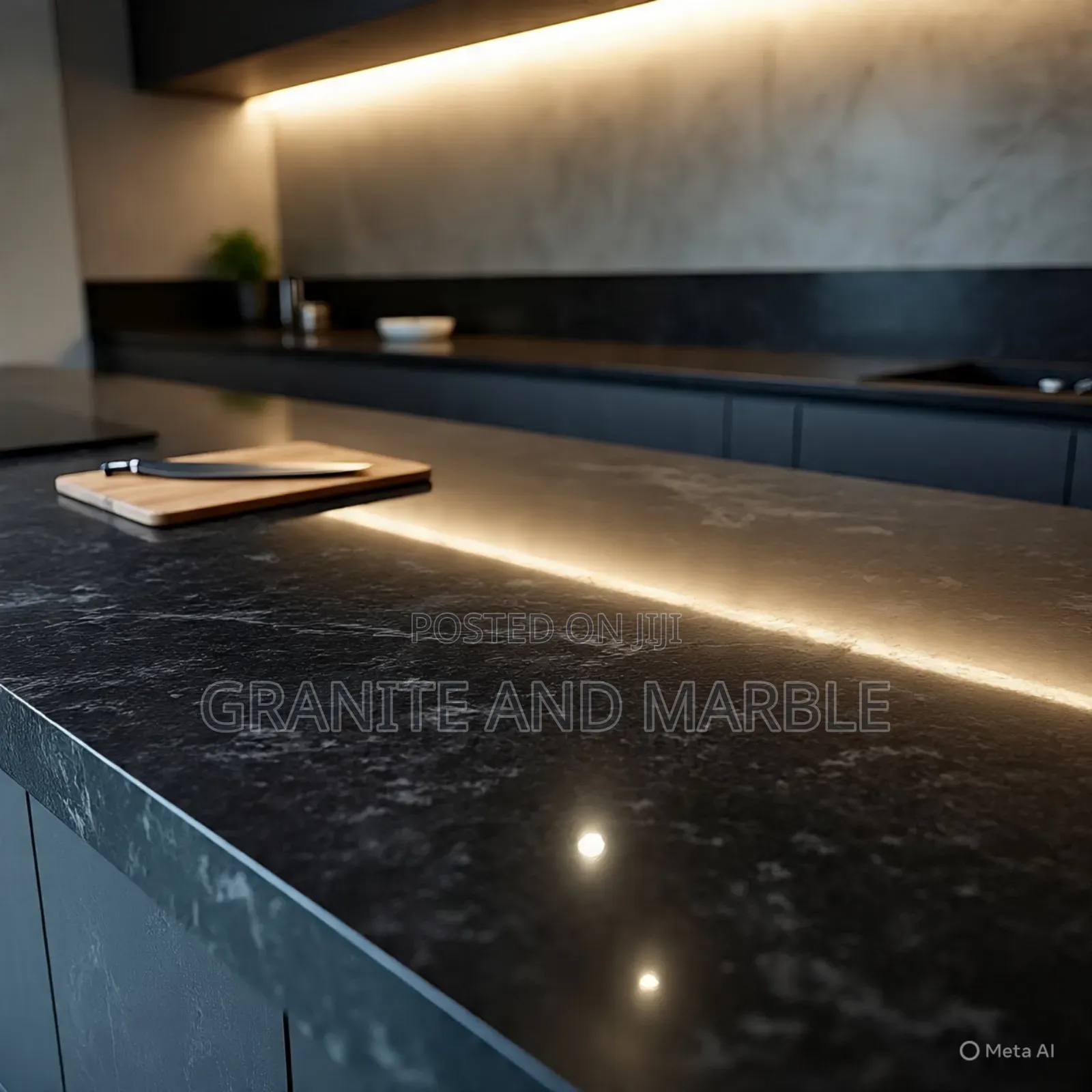 Black Granite Worktops – Modern Durable