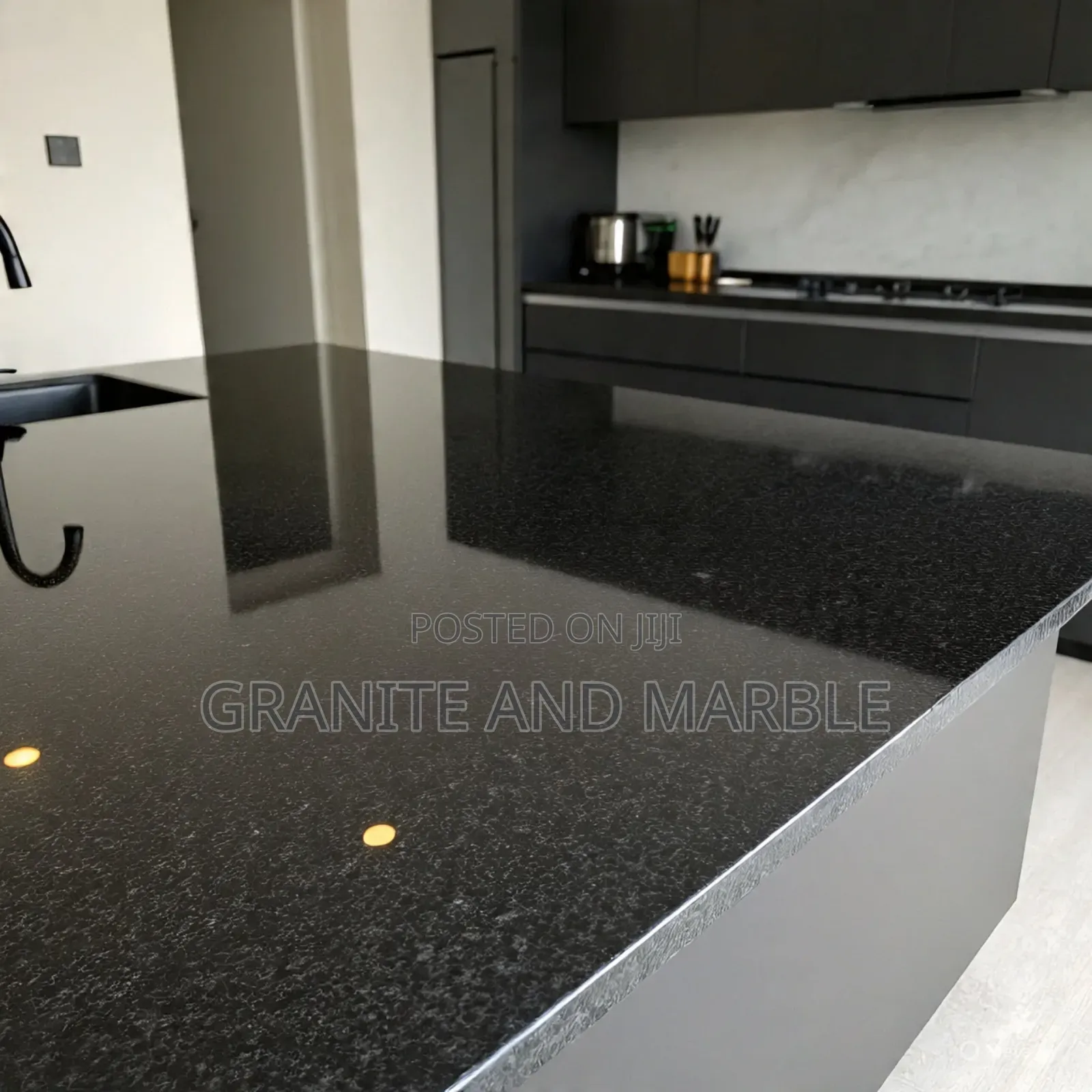 Black Granite Worktops – Modern Durable