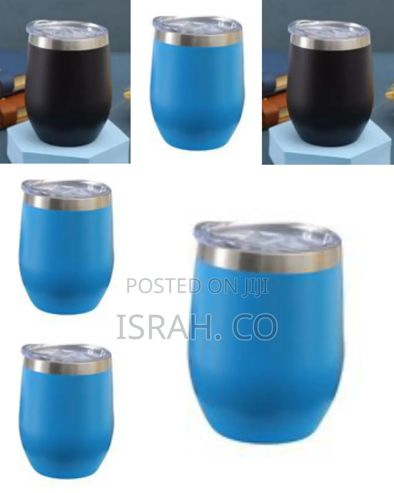 12oz U-Shaped Stainless Steel Thermos Cup Double-Layer Wine