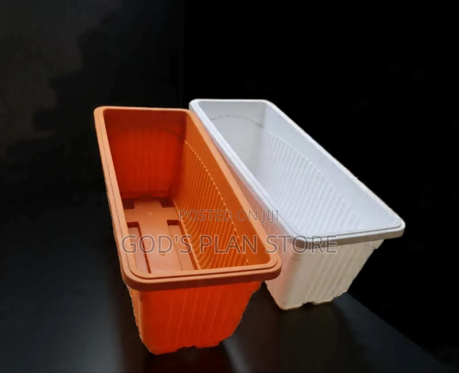 Genuine Rectangular Plastic Flower Pots Flower Pots
