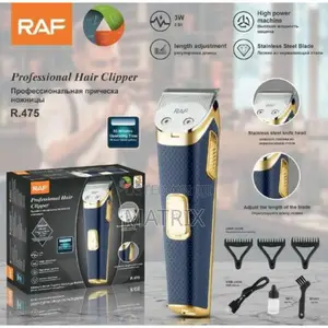Professional Hair Clippers for Men Cordless Barber Clipper. Raf 475