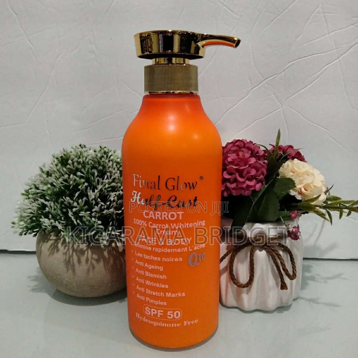 Final Glow Half Cast Carrot Lotion