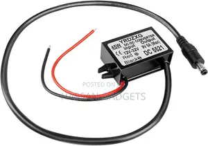 Dc 24v to 12v 5a Power Adapter Conversion, With 5.5mmx2.1mm Dc