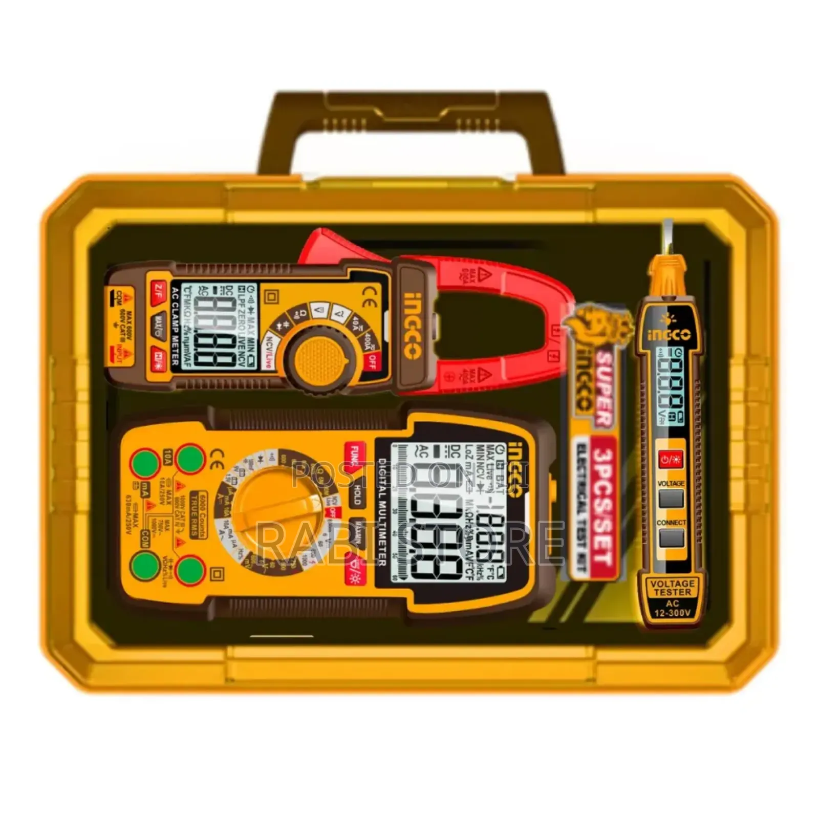Ingco 3 in 1 Electrical Test Kit