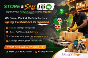 Store and Sell Jiji Space Rental Service for Fulfillment