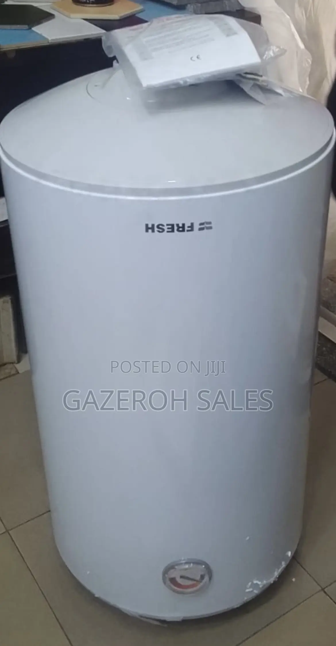Fresh Water Heater – 100 Litres