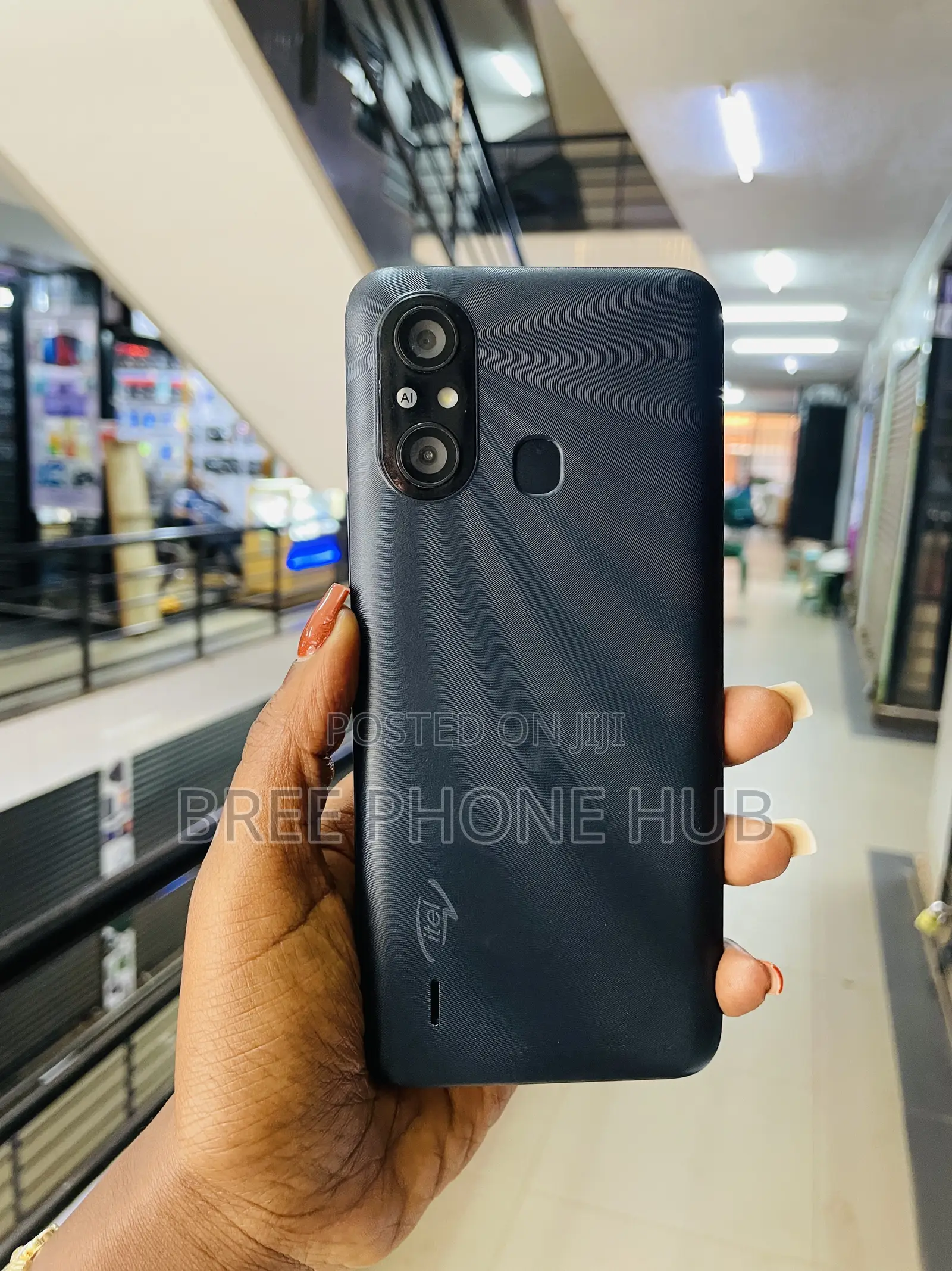 Itel A58 64 GB Black