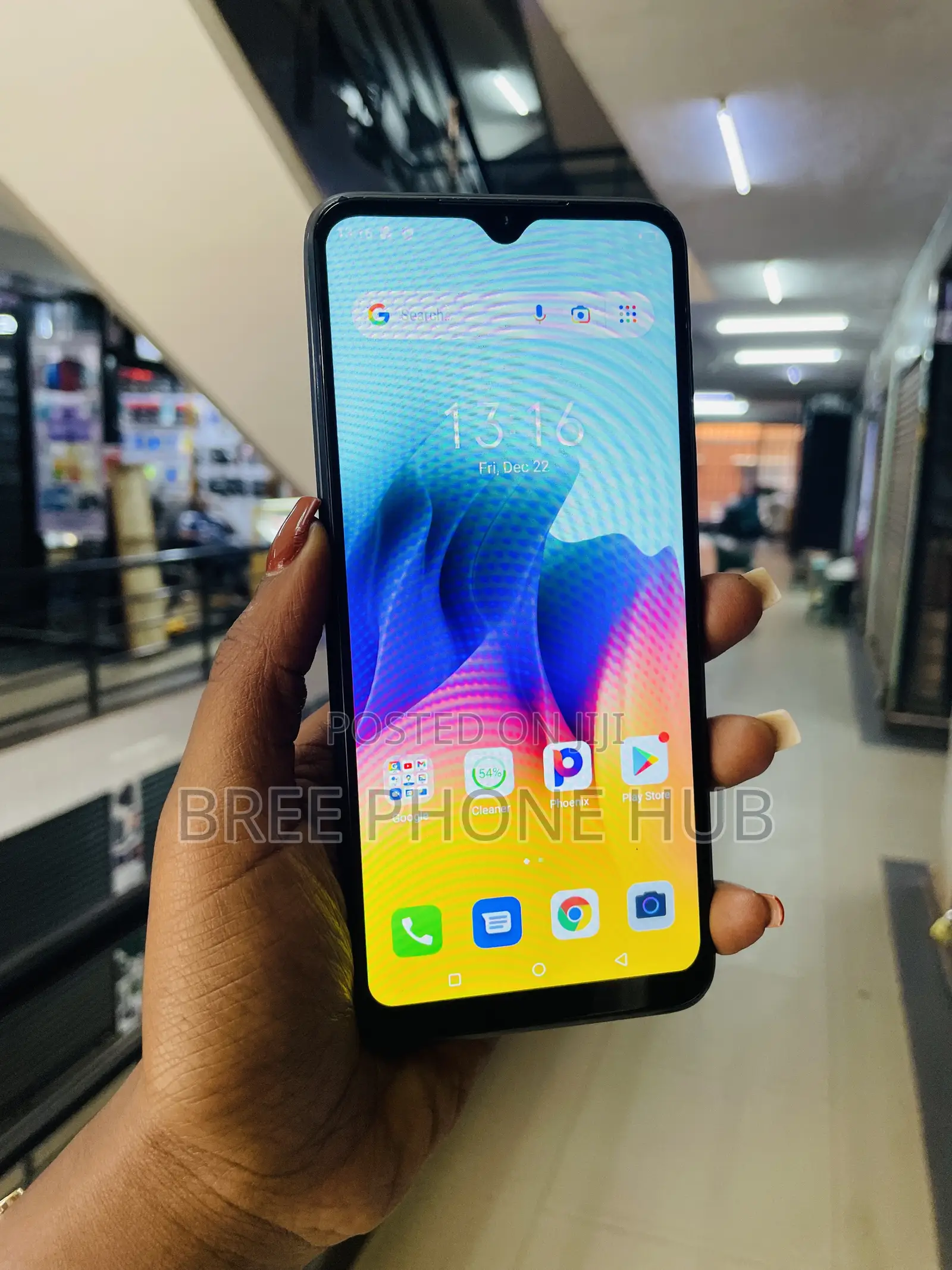 Itel A58 64 GB Black
